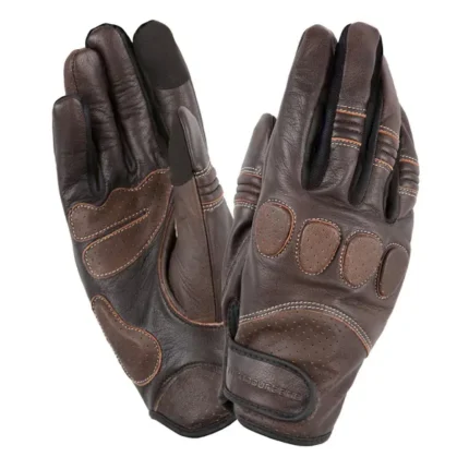 Handmade Motorbike Armored Gloves