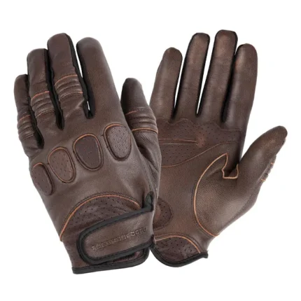 Handmade Motorbike Armored Gloves