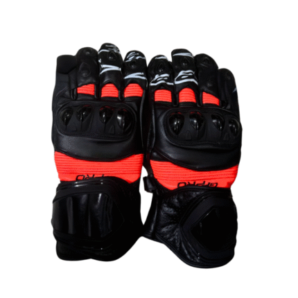 Handmade Motorbike Armored Gloves